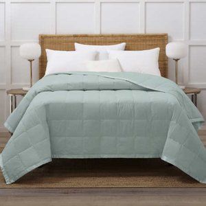 Allied Home RDS All Season Down Blanket, Green,  NWT
